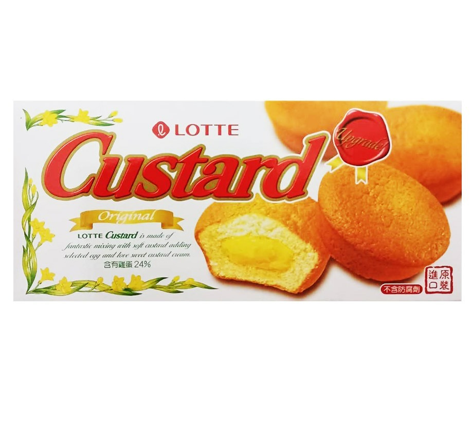 lotte 蛋黃 派